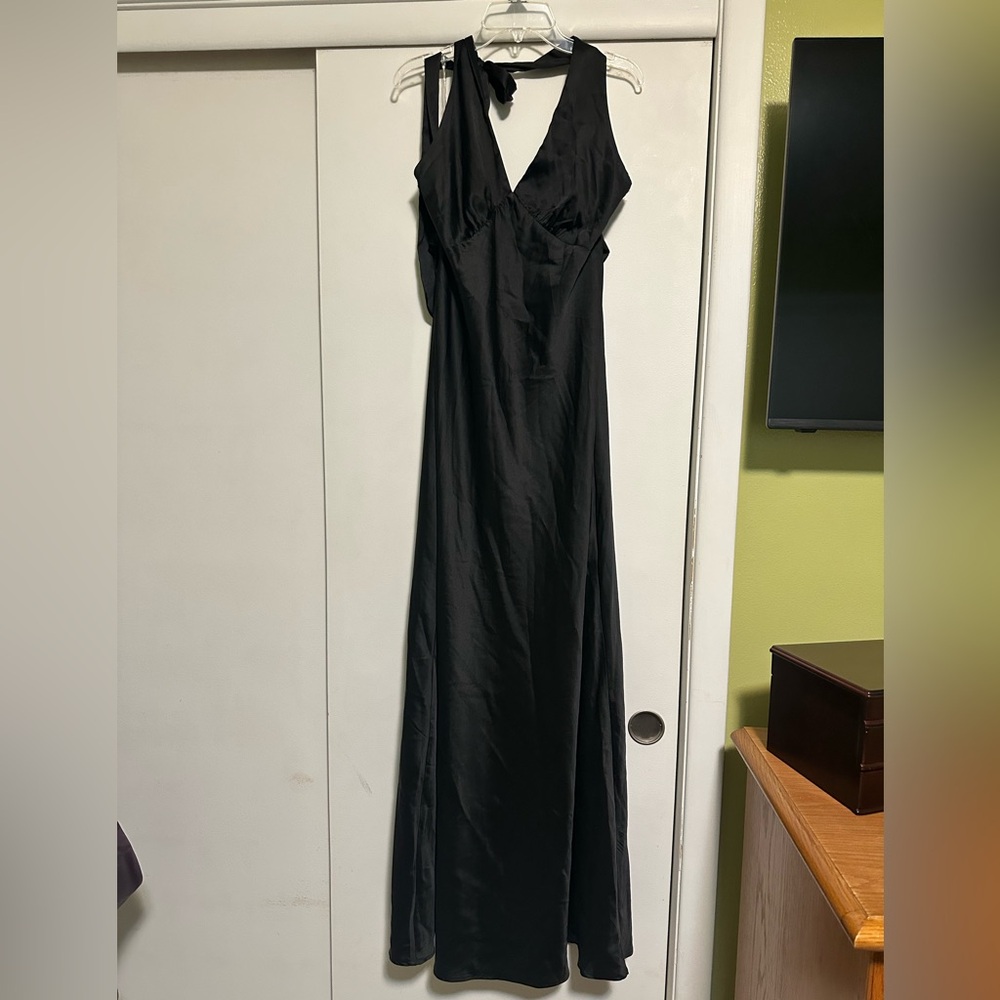 Peppermayo Classic Black Maxi Dress